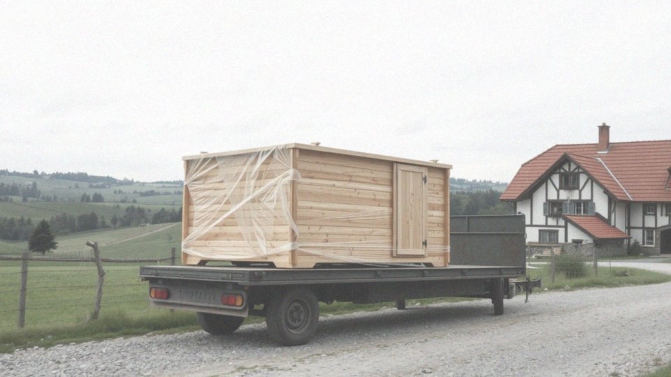Jakie są koszty dostawy sauny ogrodowej?